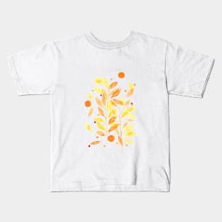 Peach and lemon plants Kids T-Shirt